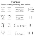 Number Worksheets Preschool Number Worksheets Number Worksheets