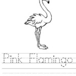 Pink Flamingo Worksheet From TwistyNoodle Pink Flamingos Fancy