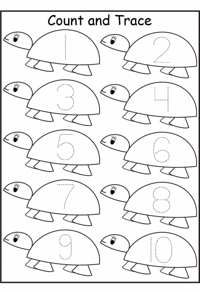 Pre K Worksheets Number Activity Shelter