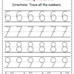 Preschool Tracing Numbers 1 10 Worksheets Pdf Numbers Worksheets