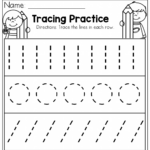 Preschool Tracing Worksheets Best Coloring Pages For Kids Preschool