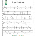 Preschool Vpk Worksheets Tracing Letters And Numbers Name Tracing