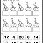 Printable Counting By 2 s Worksheet Counting Worksheets For