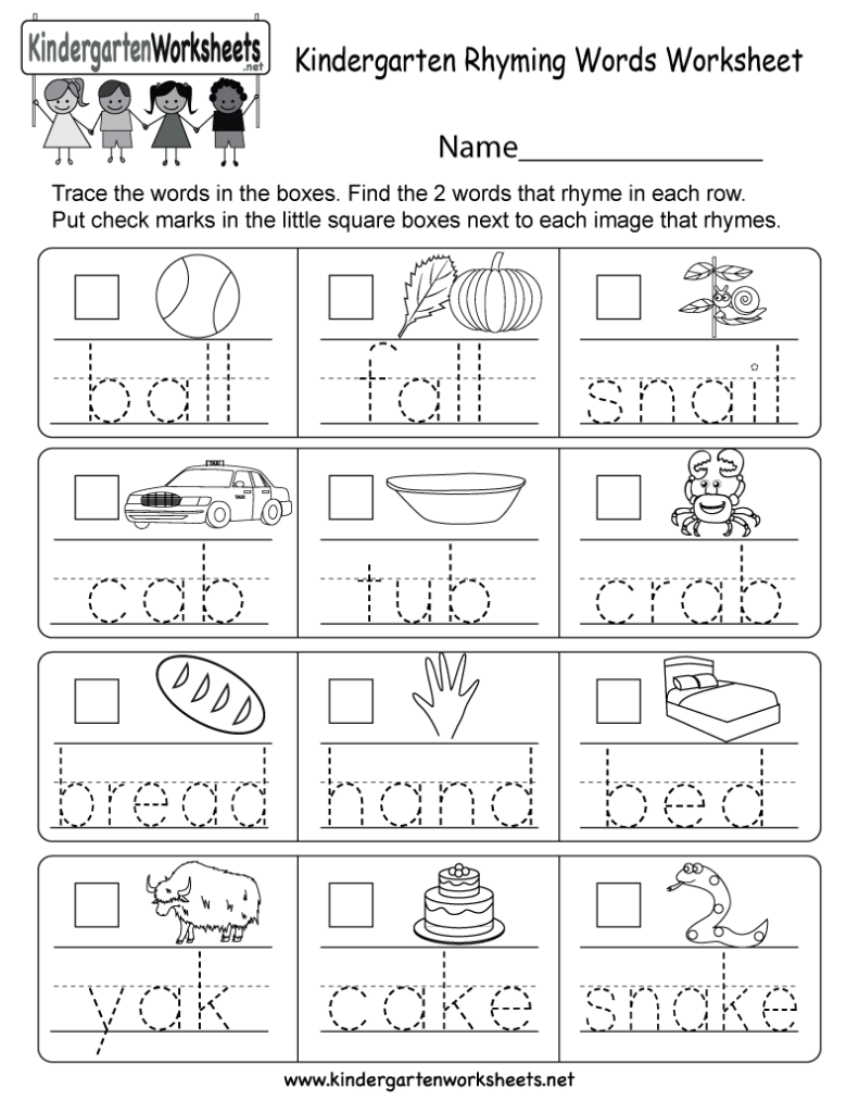 Printable Word Tracing Worksheets Printable Blank World