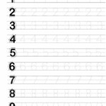 Printable Worksheets For Tracing Letters Numbers