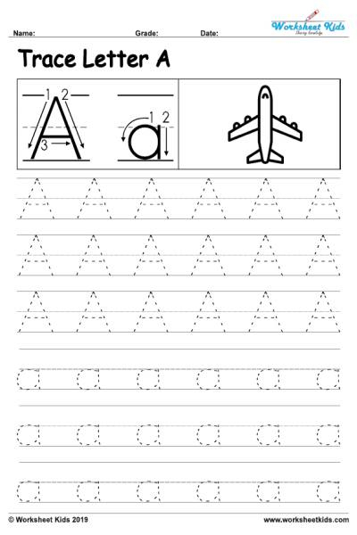 Prints Alphabet Numbers Tracing Worksheet Letters Tracing Sheet 