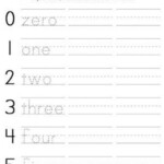 Spell Numbers Worksheets