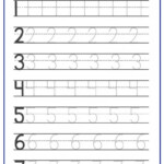 Trace Number Worksheets Pre k Educative Printable Preschool Number