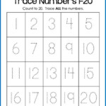 Trace Numbers 1 20 Write And Fill In The Numbers Too Actividades De
