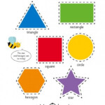 Traceable Names Preschool Shapes Worksheets