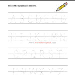 Tracing Letters A Z uppercase And Lowercase Worksheetspack