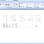 Tracing Letters Font In Microsoft Word TracingLettersWorksheets