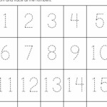 Tracing Number Worksheets 1 20 FREE Printable 2020VW COM