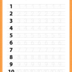 Tracing Numbers 1 10 Worksheets Kindergarten Pdf Kidsworksheetfun