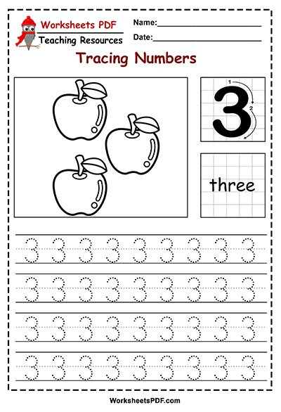 Tracing Numbers 1 10 Worksheets Tracing Worksheets Preschool Numbers 
