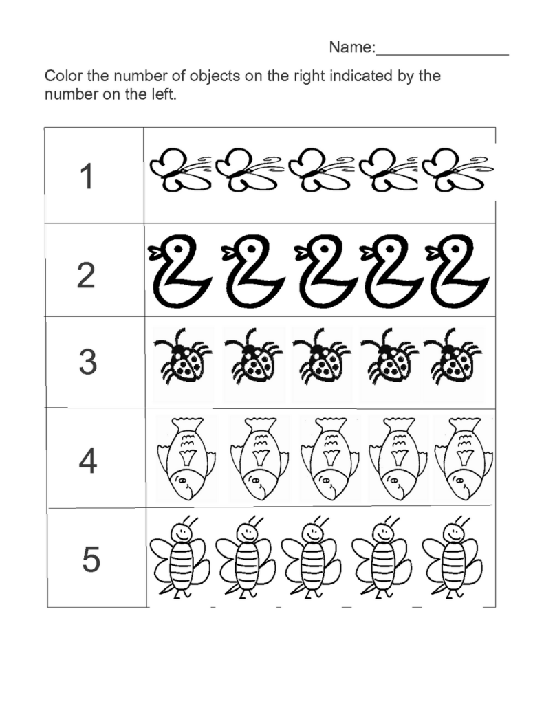 Tracing Numbers 1 5 For Kids Preschool Counting Worksheets Preschool 