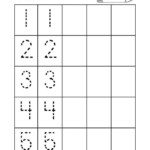 Tracing Numbers 1 5 Kids Learning Activity Kids Learning Activities