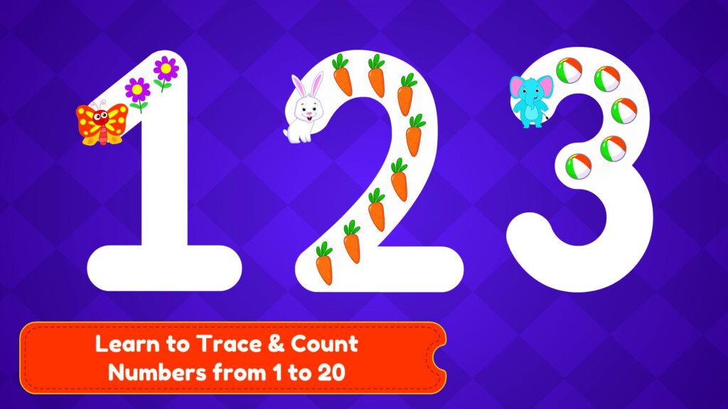 Tracing Numbers 123 Counting Game For Kids For Android APK Download