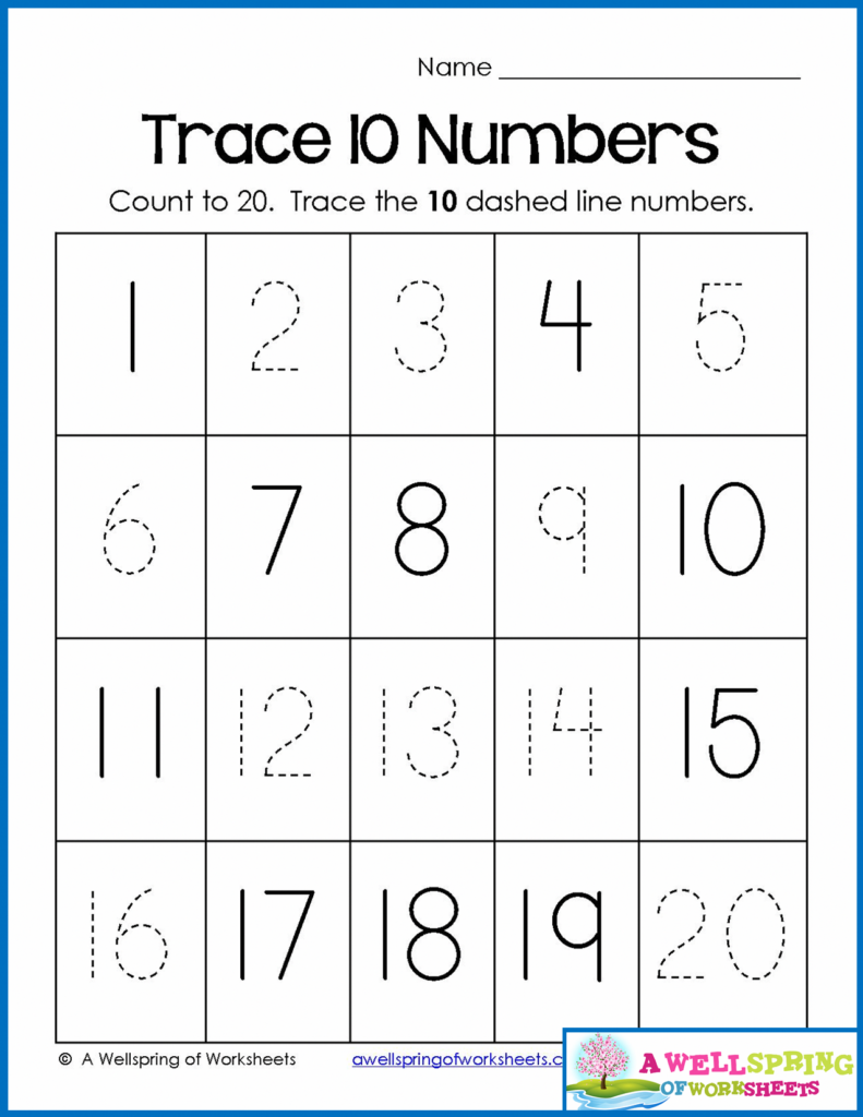 Tracing Numbers 20 30 Worksheets AlphabetWorksheetsFree