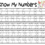 Tracing Numbers 50 100 Generator Printable Tracing Numbers