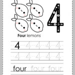 Tracing Numbers For Preschoolers ABC Fichas