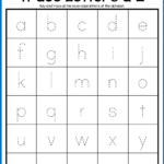 Uppercase And Lowercase Letter Tracing Worksheets Name Tracing