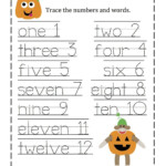 Word Tracing For Kids